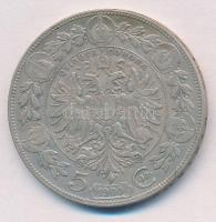 Ausztria 1900. 5K Ag "Ferenc József" T:2- 
Austria 1900. 5 Corona Ag "Franz Joseph&q...
