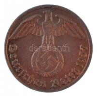 Német Harmadik Birodalom 1937E 2pf Br T:1-,2 German Third Reich 1937E 2 Pfennig Br C:AU,XF Krause KM#90