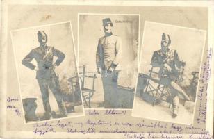 1904 Császár Imre katona szerepben (fl)