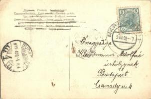 1905 Zwanzig Kronen, Zehn Kronen / Osztrák-magyar korona bankjegyek lóherével és gombával / Austro-H...