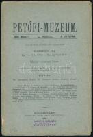 1889 A Petőfi-Múzeum II. évfolyamának 3., 5. és 6. száma