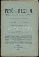 1889 A Petőfi-Múzeum II. évfolyamának 3., 5. és 6. száma