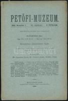 1889 A Petőfi-Múzeum II. évfolyamának 3., 5. és 6. száma