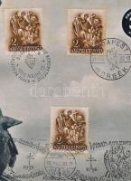 1938 A Kongresszus c. időszaki újság Eucharisztikus Kongresszusra kiadott száma alkalmi bélyegzéssel