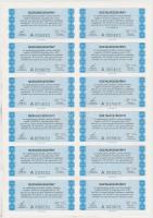 Budapest 1997. "KÖZMŰ Kivitelező, Szerelő, Szolgáltató és Kereskedelmi Részvénytársaság" n...