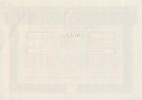 Budapest 1996. "SASAD Szövetkezeti Részvénytársaság" ötven darab bemutatóra szóló, szavazó...