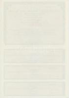 Budapest 1994."Deviza Factory Határidős Deviza Ügyletek Részvénytársaság" száz darab bemut...