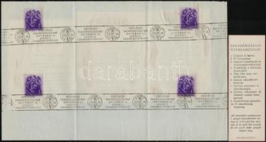 1938 takarékossági Nap 3 db reklám címke + egy könyvjelző