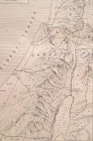 Palesztina térképe, Jézus Krisztus urunk megtestesülésének idején, 58×41 cm