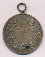 1943. "MÁV Sportegyesületeinek Ligája - Mátyás király év 1943" Br emlékérem (40,5mm) T:2 k...