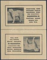 1934 Nemzetközi kutyakiállítás emlékív