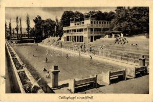 Budapest III. Csillaghegyi strandfürdő, fürdőzők (kis szakadás / small tear)