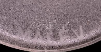 Talpas üvegpohár készlet, 6 db, hibátlanok, eredeti dobozában, m: 11 cm