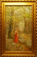 Jelzés nélküli akvarell keretben 28x40cm