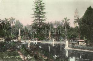 18 db régi dél-amerikai városképes lap jobbakkal a 20-as éávekből, mind futott / 18 old South Americ...