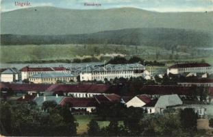 Ungvár, Uzshorod, Uzhorod; Kaszárnya, laktanya. Kiadja Balázs Soma / K.u.K. military barracks