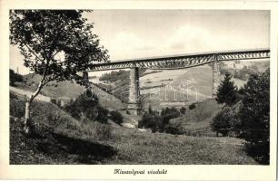 Kisszolyva, Szkotárszke, Skotarska; vasúti híd, viadukt / railway bridge, viaduct