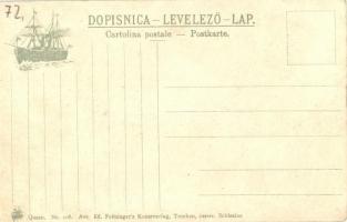 Crikvenica, Cirkvenica; Crkva i djecji sanatorij / Kirche und Kinderheim / Templom és Gyermekotthon,...