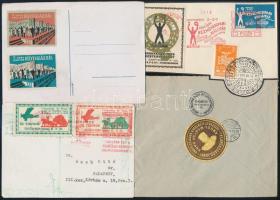 15 db klf levélzáró 10 db küldeményen