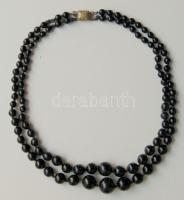 Régi üveggyöngy nyaklánc