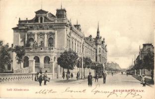 1904 Szombathely, Széll Kálmán utca, villamos (EK)