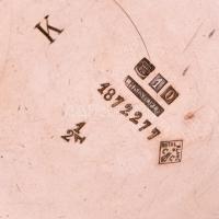 2 db Christofle alpakka kiöntő, jelzettek, m: 10 cm