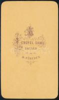 Lengyel  Samu Sámuel (1827-1888) balatonfüredi és kassai fényképész, 1848-as veterán és neje Matakov...