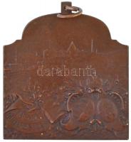 Ifj. Vastagh György (1868-1946) 1909. "XVI. Nemzetközi Orvos Kongresszus - Budapest" bronz...