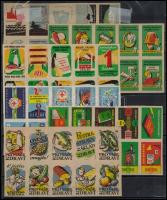 13 ív vágatlan gyufacímke