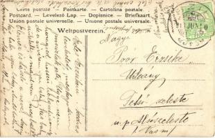 ~1913 Szil, Vendégfogadó a Magyarhoz, szálloda, étterem. photo (EK)