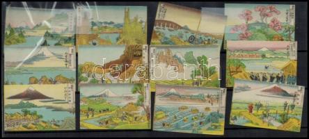 46 db-ból álló japán gyufacímkesorozat