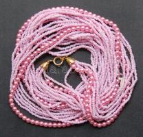 Régi üveggyöngy nyaklánc