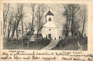 1902 Kóka, Temetői kápolna. Kiadja Schweitzer Lipót