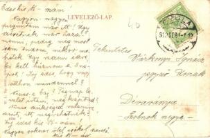 1910 Gyula, Köröspart, híd. W. L. Bp. 6531