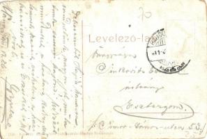 1911 Hajdúnánás, Bocskay tér, Városháza, Payer Géza üzlete. W. L. (?) 2136. Kiadja Bartha Imre (EM)