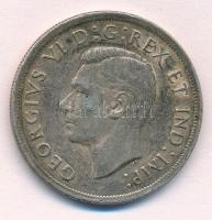 Kanada 1939. 1$ Ag VI. György T:2 patina Canada 1939. 1 Dollar Ag George VI C:XF patina Krause KM#38