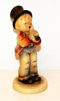 Hummel figura "furulyázó kisfiú", kissé sérült