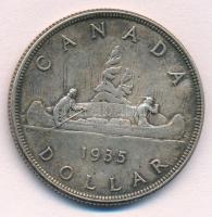 Kanada 1935. 1$ Ag "V. György" T:2,2- patina
Canada 1935. 1 Dollar Ag "George V&quot...