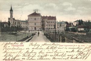 1903 Veszprém, Angol kisasszonyok zárdája és M. kir. Posta hivatal. Kiadja Köves Béla
