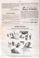 1860 Pest, Napkelet. Heti közlöny IV. évfolyam. Társasélet, irodalom, művészet és hasznos ismeretek ...