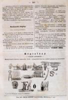 1859 Pest, Napkelet. Heti közlöny III. évfolyam. Társasélet, irodalom, művészet és hasznos ismeretek...