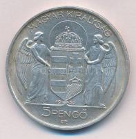 1939. 5P Ag "Horthy balra" T:1-,2
Adamo P8.2