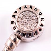 Pandora ezüst (Ag.) karkötő, jelzett, h:16 cm, nettó: 11,5 g