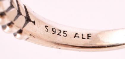 Pandora ezüst (Ag.) gyűrű, méret:54-, jelzett, nettó: 2,3 g