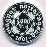 2001. 3000Ft Ag "Ezeréves a magyar pénzverés" dísztokban, tanúsítvánnyal T:PP
Adamo EM170