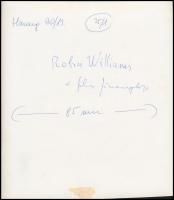 Robin Williams a Holt költők társasága című film egy jelenetében, sajtófotó, 23×20 cm