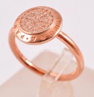 Pandora aranyozott ezüst (Ag.) gyűrű, méret: 51, bruttó:3 g