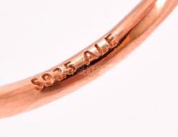 Pandora aranyozott ezüst (Ag.) gyűrű, méret: 51, bruttó:3 g