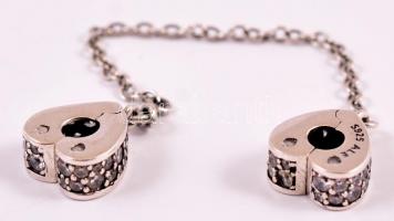Pandora ezüst (Ag.) biztonsági lánc, jelzett, h: 8,5 cm, bruttó: 4,2 g