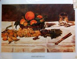 7 db nagyméretű, festményekről készült nyomat kb 50x70 cm